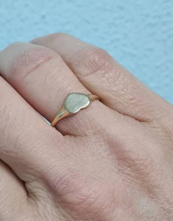 Sello Jade oro amarillo 18k...
