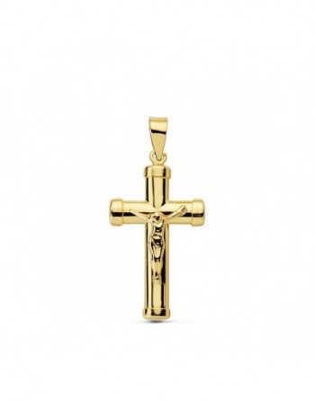 Cruz oro 18k con cristo...