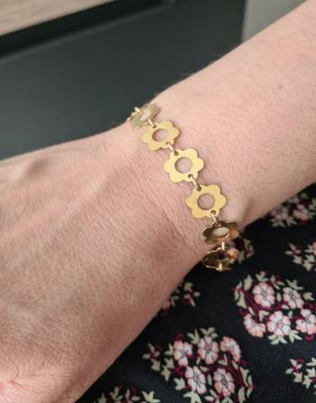 Pulsera Azahara oro...